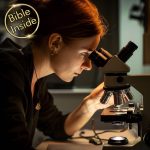 Small Pocket Bibles Under Microscope Revealing KJV New Testament Inside - My Nano Jewelry